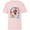 Soft Pink, variant on Disney 100 Years of Music and Wonder Mickey Color Fill D100 - Short Sleeve T-Shirt for Kids - Customized-White