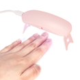 thumbnail image 1 of Lámpara UV LED mini de 6 W, máquina de curado de esmalte de gel con carga USB, secador de uñas portátil, fuente de alimentación USB, lámpara UV, 1 of 5