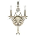 thumbnail image 2 of Capital Lighting 4442-000 Adele 2 Light 18" Tall Wall Sconce - Silver, 2 of 2