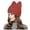 RD1, variant on Huyun Womens Cat Ear Beanie Cute Ribbed Knit Hat with EarsSoft Warm Winter Ski Cap for Adult Teens Orange
