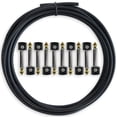 thumbnail image 1 of Kit de cables de pedalera Crosby, cable sin soldadura de 10 pies con 10 conectores, 1 of 8