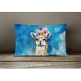 thumbnail image 4 of Hippie Animal Llama Throw Pillow 12 in x 16 in, 4 of 4