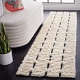 thumbnail image 2 of SAFAVIEH Casablanca Tanja Geometric Runner Rug, Black/Ivory, 2'3" x 9', 2 of 8