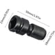 thumbnail image 2 of Paquete de 2 adaptadores de llave de vaso hexagonal de 1/2 "cuadrado a 1/4", convertidor de mandril de trinquete de impacto de liberación rápida y toma de portapuntas de destornillador, 2 of 5