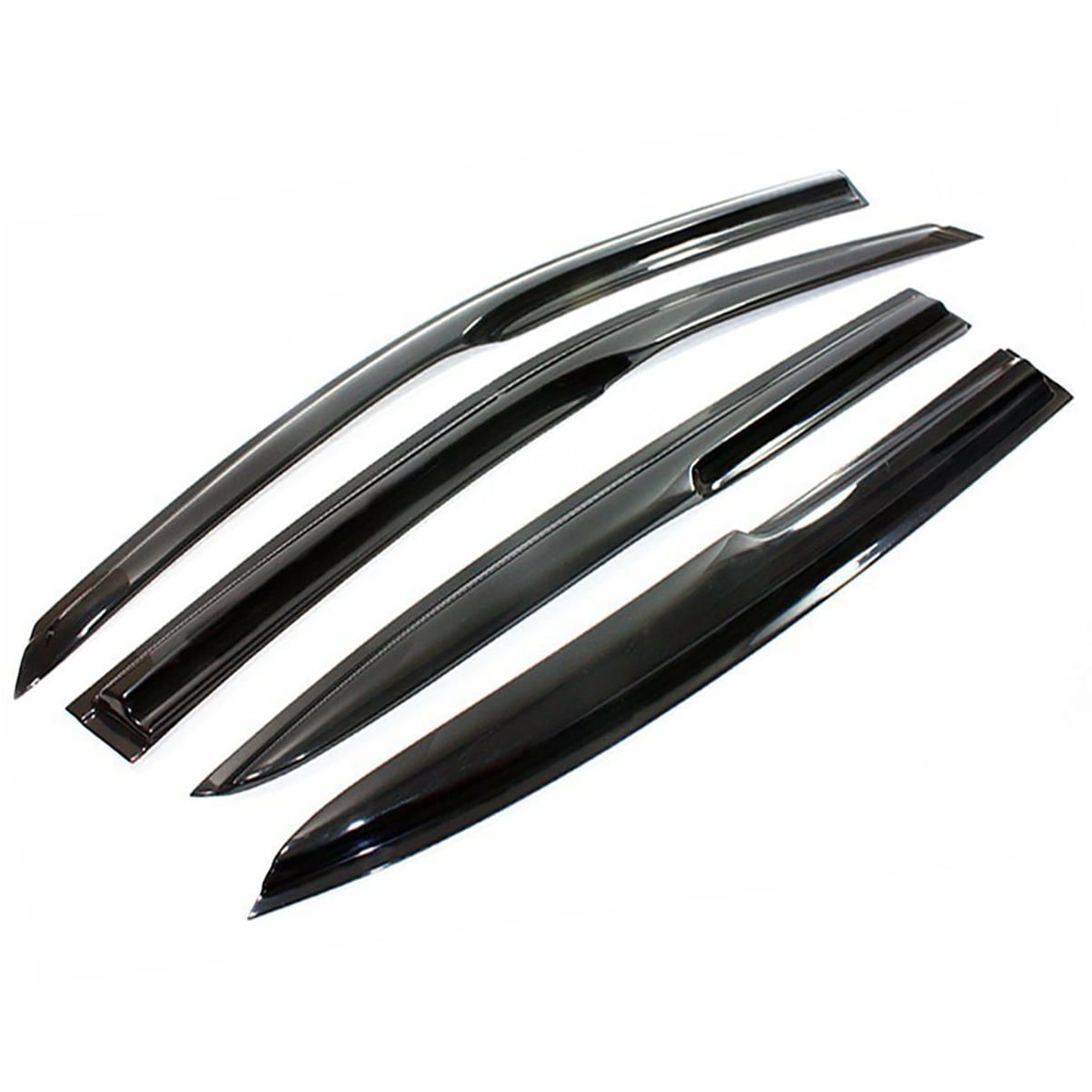 4Pcs 08-12 Accord Windows Visor, Window Visor Rain Deflector Vent Sun Guard Fit for Honda Accord 2008-2012