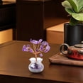 thumbnail image 4 of Clearance Under $2 Handmade Copper Wire Gemstone Tree, Natural Crystal Ornament for Home Car Desk Decor, Positive Energy Feng Shui Tree C 1PC, 4 of 4