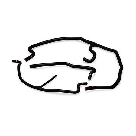 Mishimoto MMHOSE-VET-05ANCBK Ancillary Hose Kit Compatible With Chevrolet C6 Corvette Z06 2005-2008 Black