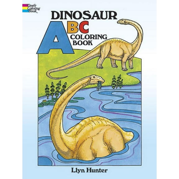 Dinosaur ABC Coloring Book (Paperback) by Llyn Hunter