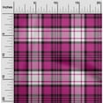 thumbnail image 2 of oneOone Cotton Poplin Twill Pink Fabric Tartan Sewing Fabric By The Yard Printed Diy Clothing Sewing Supplies 56 Inch Wide, 2 of 4