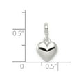 thumbnail image 2 of FB Jewels Sterling Silver Polished Heart Enhancer, 2 of 2