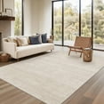 thumbnail image 3 of Washable Area Rug 5x7 - Stain Resistant, Non Slip, Foldable, Beige, 3 of 7