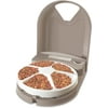 PetSafe 5 Meal Dog Food Dispenser - Storage for Up to 5 Cups of Kibble or Treats of Any Size - Tray Automatically Rotates According to User Programming to Deliver Pre-Planned Meals at Precise Times