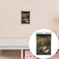 XyyWen Calendar 2025 Rooster Calendar 2025 Calendar with Cover And 12 Monthly Calendar Pages