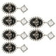 thumbnail image 3 of Pendientes Pendientes de aleación Pendientes de metal Pendientes retro Joyería creativa Mujeres Nias, 3 of 8