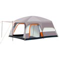 thumbnail image 1 of Luxury Tents For Camping Large Family Tent With Rooms 4-12 People Waterproof Two-Bedroom And One-living Room Design, 1 of 7