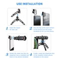 thumbnail image 7 of Phone Lens,20-40x Dual Adjustment Metal 20-40x Dual Adjustment Lens Buzhi Lens With Universal 20-40x Dual Adjustment Lens With Js20-40xjj04 Metal Dsfen, 7 of 7