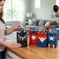thumbnail image 4 of Amscan Marvel Avengers Customizable Kraft Favor Bags Kit, 16 Count, 4 of 6