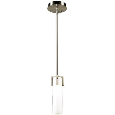 

PLC Lighting 931SNLED Polipo 1-Light Mini Pendant Light Satin Nickel