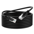 thumbnail image 1 of Cable Ethernet Dutevolns de silicona líquida Cat 6 de 15 pies, negro, 1 of 7