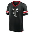 thumbnail image 2 of Men's Fanatics Black Atlanta Falcons Hometown Premium Hashmark V-Neck T-Shirt, 2 of 3