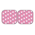 thumbnail image 7 of Balery 2 Piece Rabbit Holding Flowers Car Windshield Sun Shade|Foldable Front Windshield Shade for Car Front Window for Most Sedans SUV Truck-Large, 7 of 7