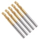 thumbnail image 4 of 5Pcs 3‑Flute Flat End Milling Cutter Tungsten Steel Cutting Tools 3.175 x 3.175 x 8 x 40, 4 of 5
