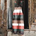thumbnail image 1 of Fankiway Women Ladies Printed Summer Sleeveless Backless Loose Long Playsuits Rompers Jumpsuit, 1 of 5