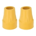 thumbnail image 4 of Crutch Tips Replacement, Easy To Install Cushioning Non Slip Crutch Tips Reduce Fatigue Prevent Injuries Accidents Textured  For Canes, 4 of 8