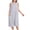 Gray, variant on Women's Button Down Robes Absorbent Quick Dry Sleeveless Bathrobe Casual Spa Bath Shower Cover Up With Pockets