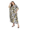 thumbnail image 3 of Oussum Plus Size Caftan Dresses for Women Long Ladies Maxi, Size 1X to 3X, 3 of 6