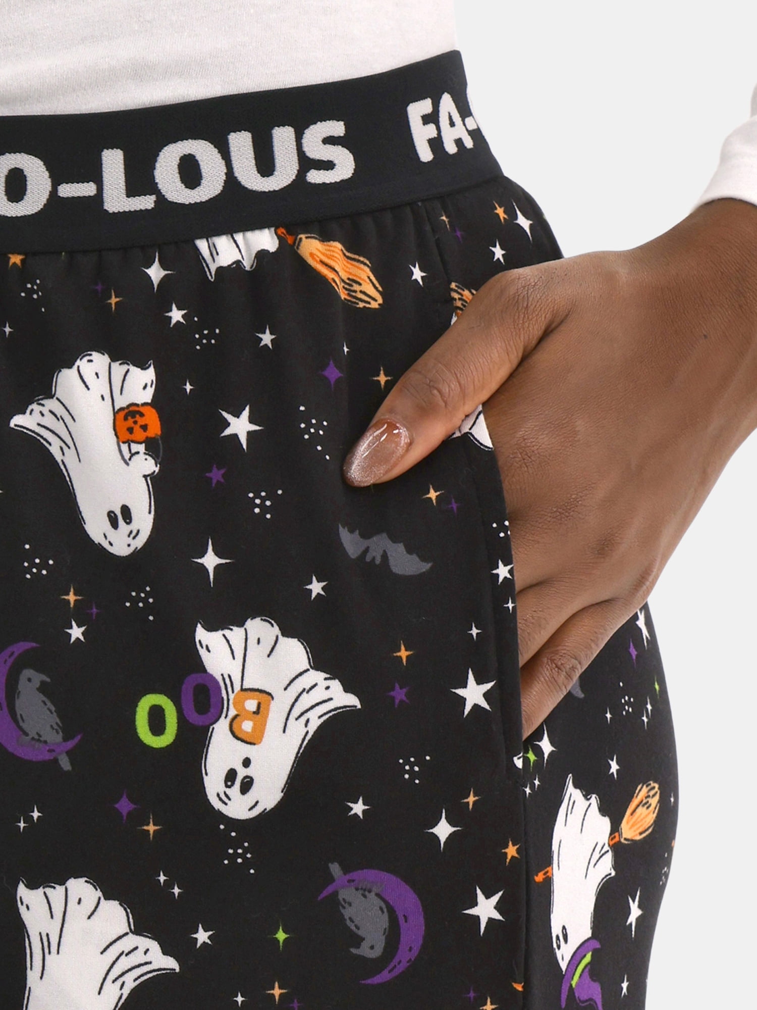 Halloween Women’s Printed Sleep Pants from Way to Celebrate, Sizes XS-3X