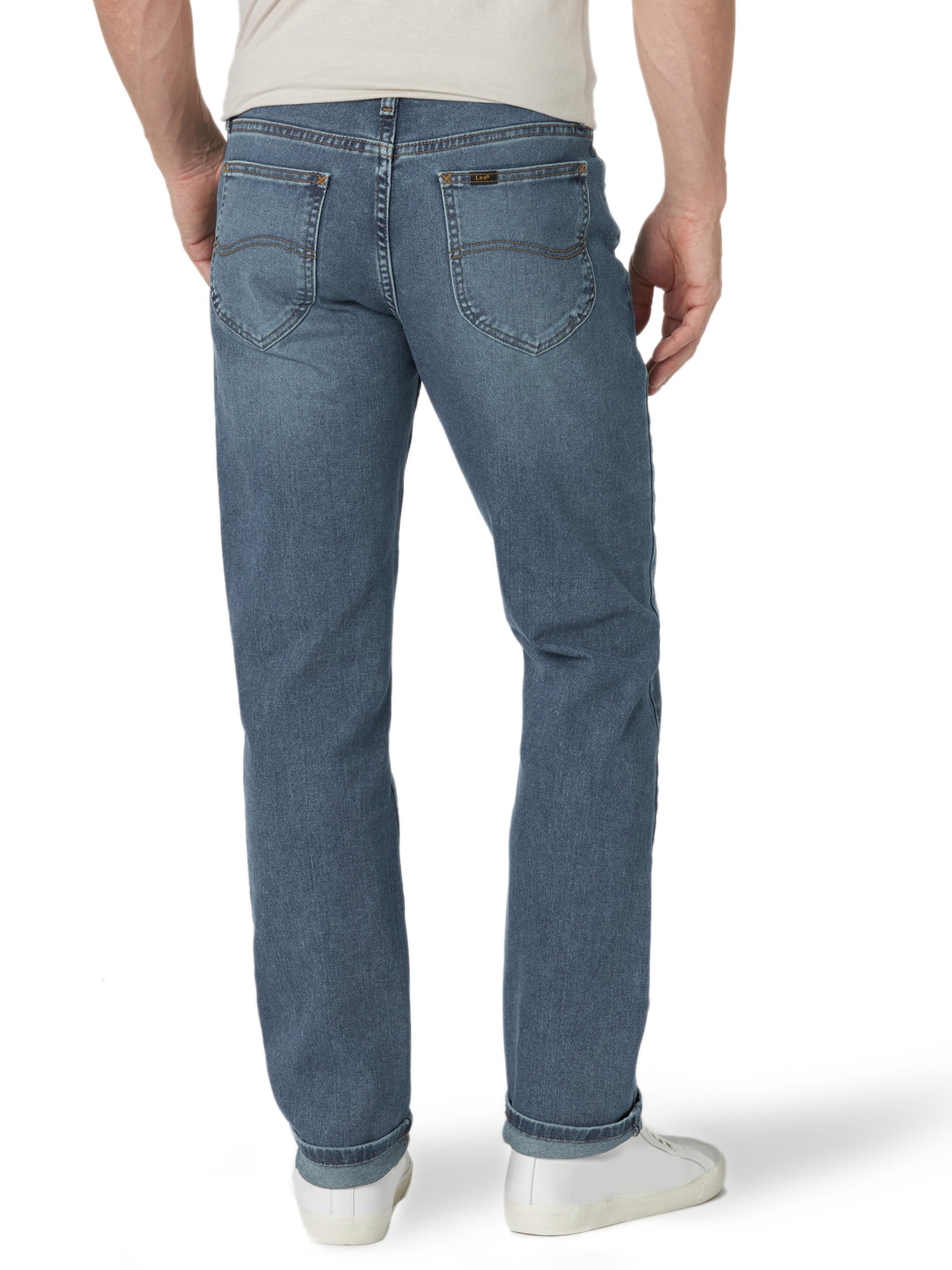 Lee Men's Legendary Denim Five Pocket Athletic Taper Jeans