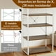 thumbnail image 5 of Mueble Librero Organizador Multiusos para Cocina, Sala o Estudio con 4 Ganchos Laterales Organizador Funcional para el Hogar, 5 of 8