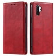 thumbnail image 2 of Nalacover for Samsung Galaxy Note10+ Wallet Case, Vintage PU Leather Book Folding Folio Case with Credit Card Slots Hidden Magnetic Closure Flip Kickstand Shockproof Slim Phone Case,Red, 2 of 8