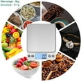 thumbnail image 6 of Digital Kitchen Scale 3000g / 0.1g ; Mini Pocket Jewelry Scale, Food Scale for Kitchen, 2 Trays, 6 Units, Auto Off, Tare, PCS Function, Stainless Steel, Batteries Included, 6 of 9