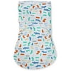 Summer Infant SwaddleMe WrapSack Blanket, Woof Woof, Large Multi-Colored
