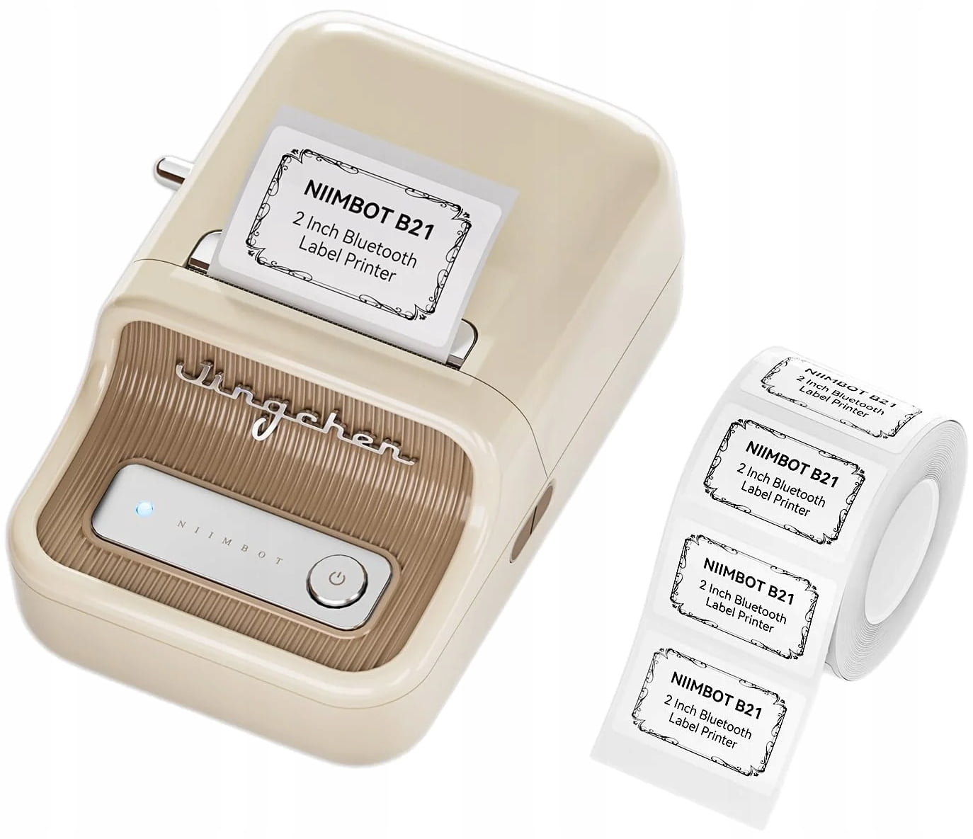 B21 portable Bluetooth thermal printer for food price labeling