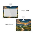 thumbnail image 2 of Cauagu Sunflowers At Sunset for ID Badge Holder,Badge Holder with Windows Key Card Work Badge Sleeve for Office/ Factory/ID Credit Cards/Proximity Key Cards, 2 of 7