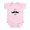 Petal Pink, variant on CafePress - Little Man Body Suit - Baby Light Bodysuit, Size Newborn - 24 Months