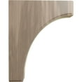 thumbnail image 3 of Ekena Millwork 1 3/4"W x 8"D x 10"H Clarksville Bracket, Walnut (2-Pack), 3 of 4