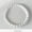 White 8 inch, variant on CHUNTIAN Cute Korean Pearl Ceramic Plates For Food Dinner Breakfast Cake Dessert Salad Decorative Luxury Dish Kitchen Tableware 6/8 inch