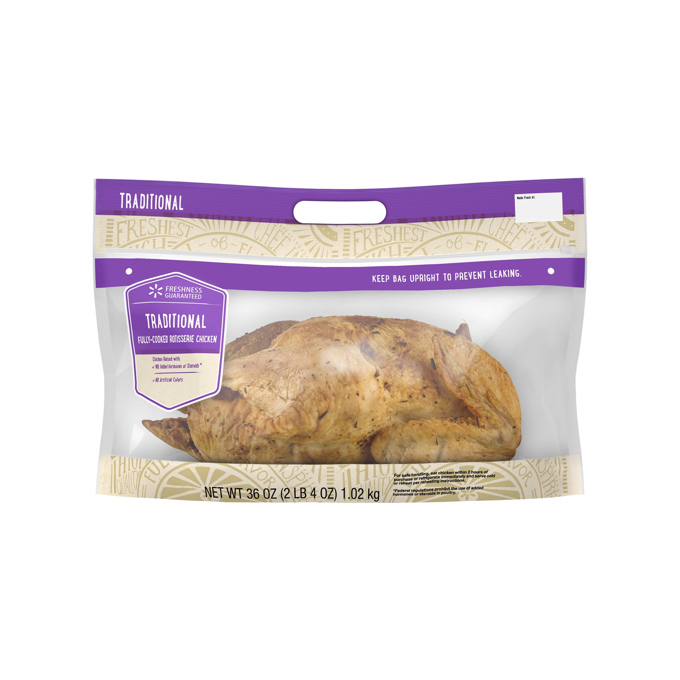 (Hot) Freshness Guaranteed Traditional Rotisserie Whole Chicken, 2.25 lb