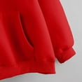 thumbnail image 5 of XIAONU Women's Cute Hoodies Oversized Long Sleeve Drawstring Bunny Ear Pullover Top Soft Casual Daily Hoodie, 5 of 5