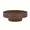 Walnut | 31.5"W, variant on Hassch 31.4 Inch Round Coffee Table, Modern Accent Table, Center Table for Living Room, Matt Black
