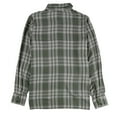 thumbnail image 2 of P.J. Salvage Womens Mad For Plaid Button Down Pajama Tops, Green, Medium, 2 of 2