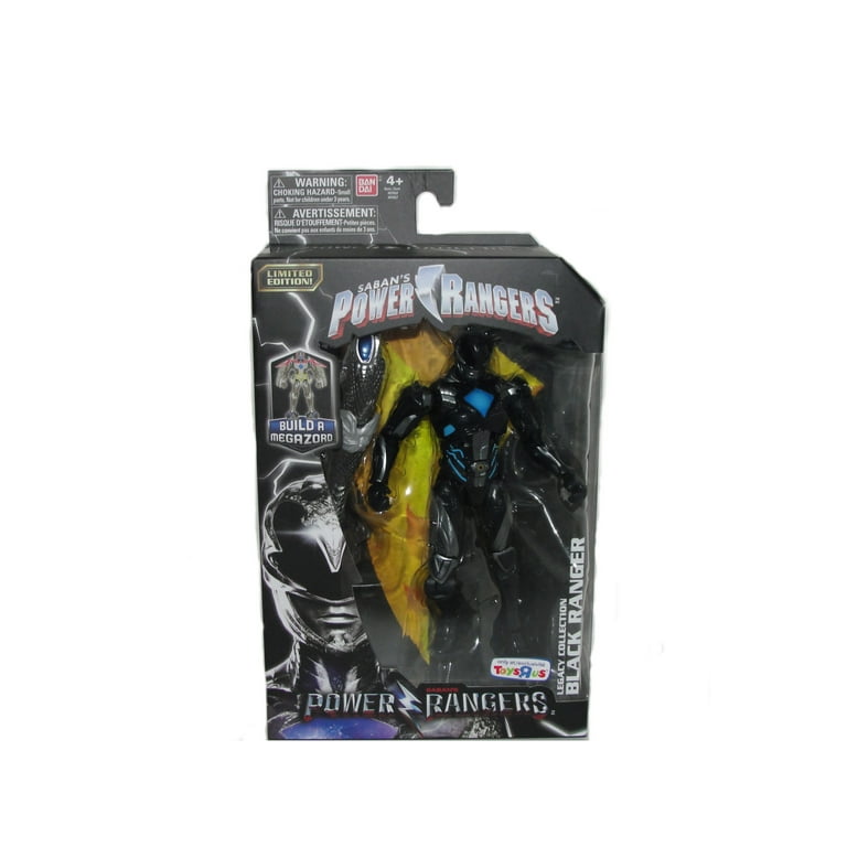 Bandai Power Rangers Movie 2017 Build a Zord Black Ranger Figure