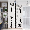 thumbnail image 3 of Pegatinas De Pared Baloncesto Para Medir La Altura De Un Niño De, 3 of 4
