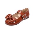 thumbnail image 2 of Willtoo Women's Dress Shoes Mary Jane Polka Dot Bow Ballet Flats Adjustable Buckle Strap Round Toe Non Slip Flat Shoes Party Wedding School Shoes, 2 of 5