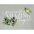 thumbnail image 3 of House Fenway 24x19 Black Modern Framed Museum Art Print Titled - Amazing Things, 3 of 5