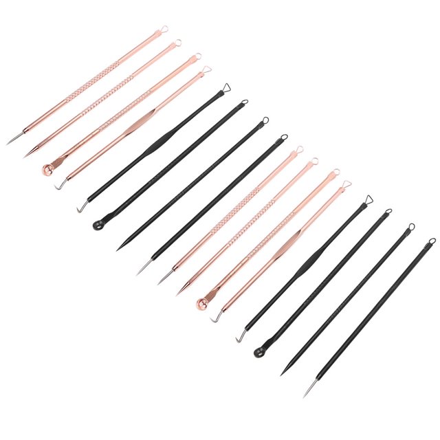 Extracteur de Points Blancs, Outils de Retrait de Boutons Noirs, Extracteur de Points Noirs Efficacité Optimale